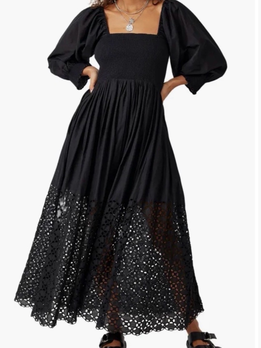 Free People smocked dress